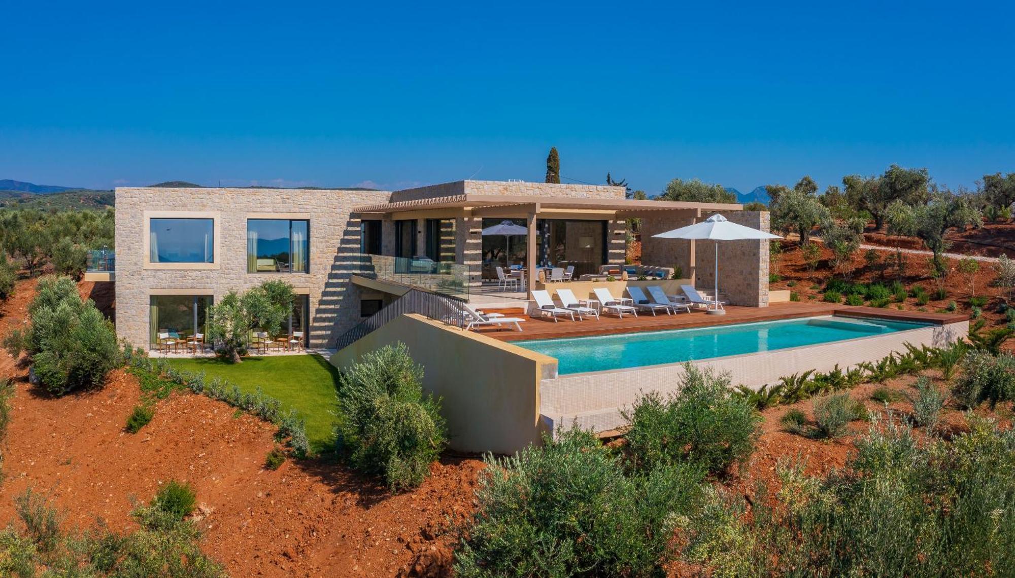 Messinian Nest Villa Gialova Ngoại thất bức ảnh