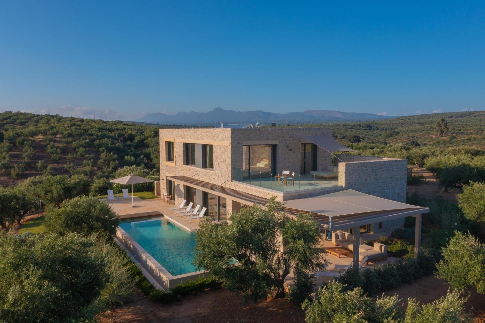 Messinian Nest Villa Gialova Ngoại thất bức ảnh